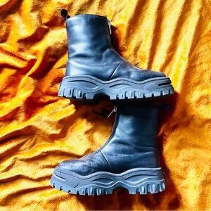 • EYTYS front zip boots